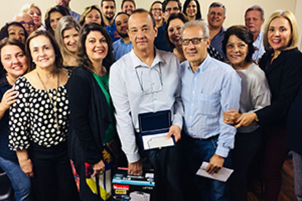 Vander Costa foi homenageado pelo Sest Senat de Minas Gerais