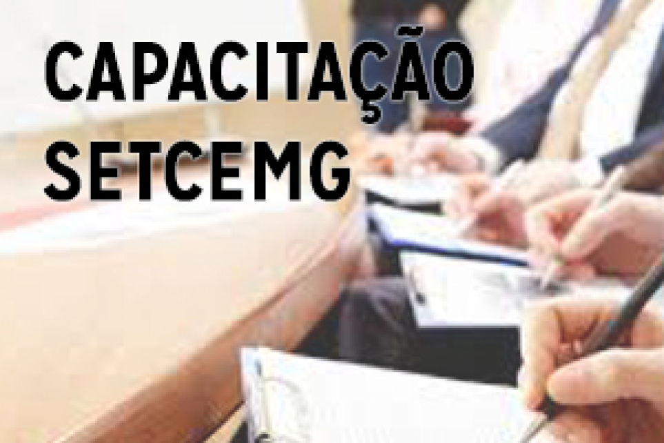 Inscreva-se nas capacitaes do Setcemg