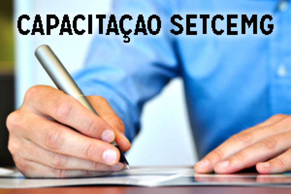 Conhea e participe das capacitaes do Setcemg