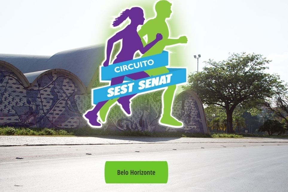 Faa sua inscrio para o Circuito Sest Senat de Caminhada e Corrida de Rua