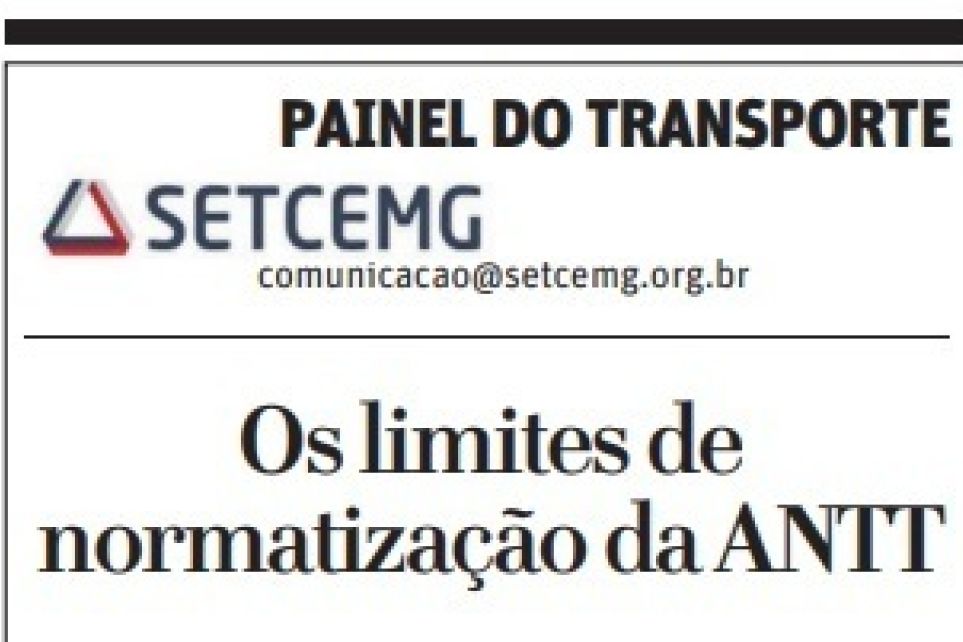 A Lei 10.233/01 e os limites de normatizao da ANTT	