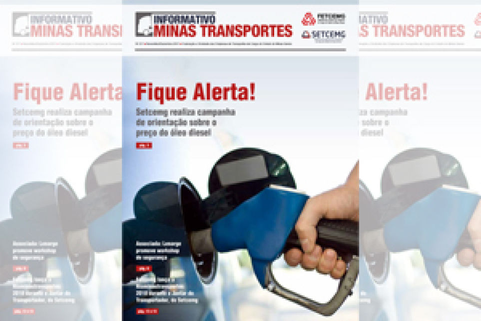 J est em circulao o Informativo Minas Transportes  edio 217