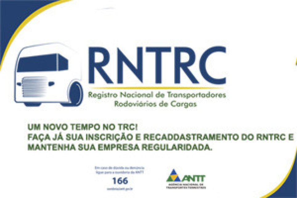  COMUNICADO - RECADASTRAMENTO ANTT