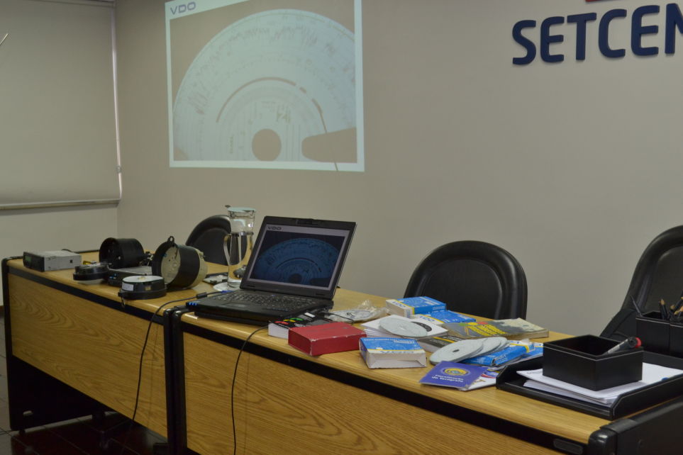 Leitura de tacgrafo e disco  diagrama ser tema do prximo treinamento do Setcemg