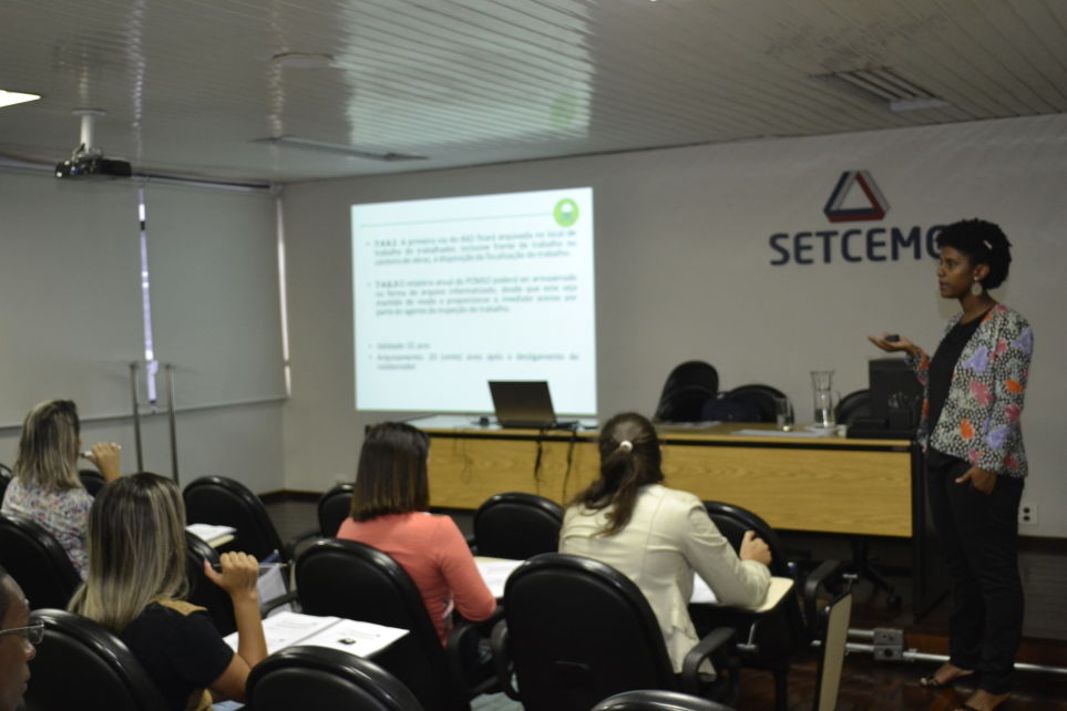Segurana no trabalho foi destaque de capacitao na semana