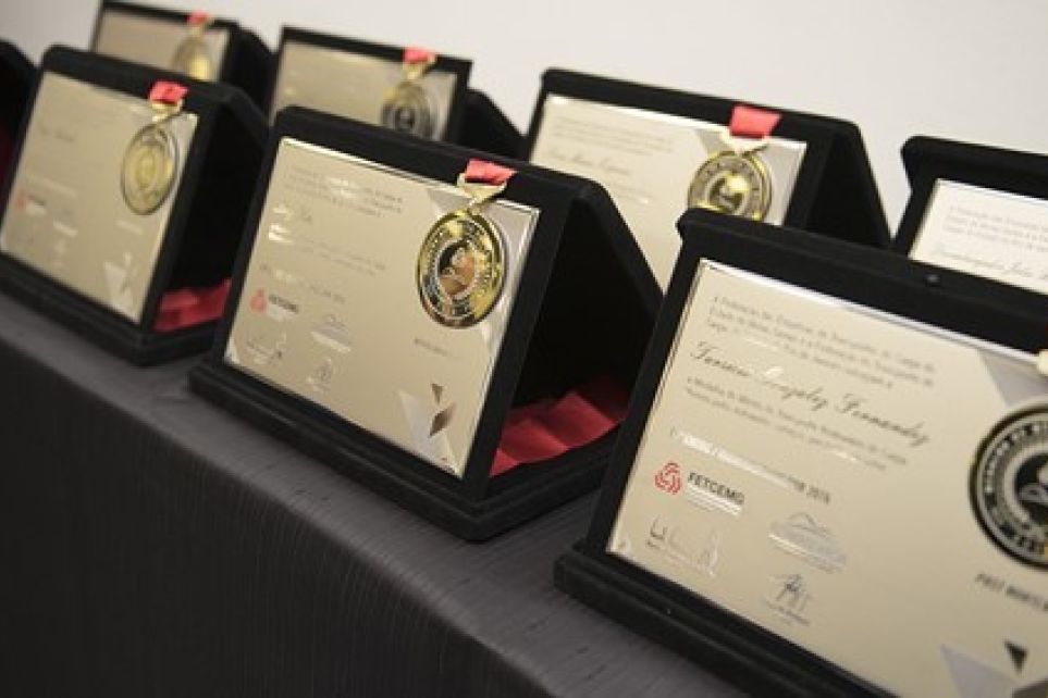 Fetcemg entrega a Medalha do Mrito do Transporte Rodovirio de Carga Mineiro