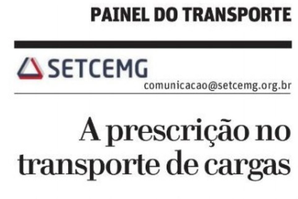 A prescrio no transporte de cargas