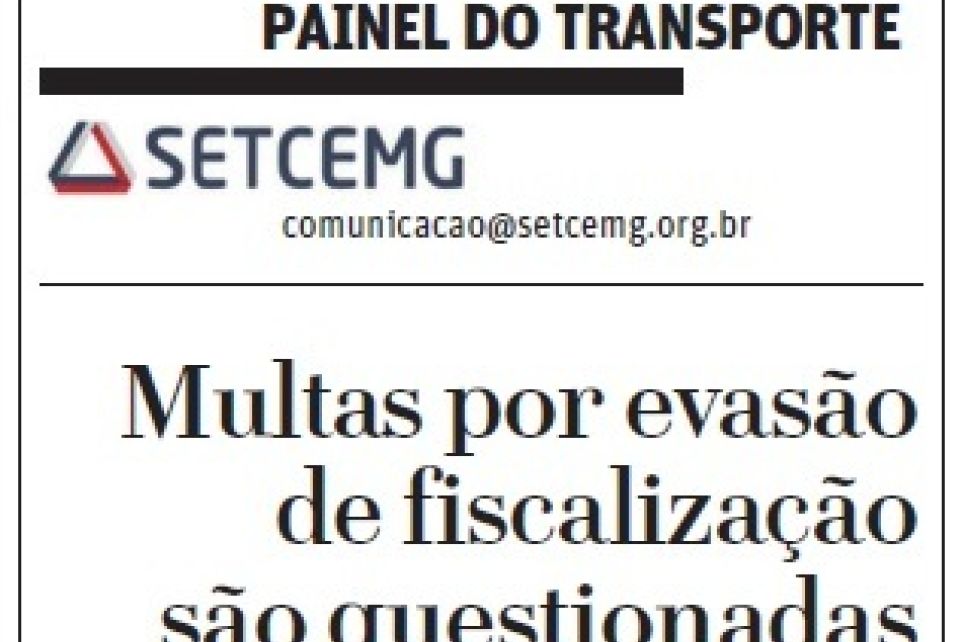 Multas por evaso de fiscalizao so questionadas