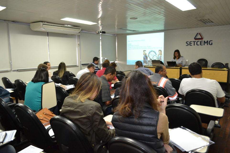 Setcemg discute gesto do tempo em treinamento 