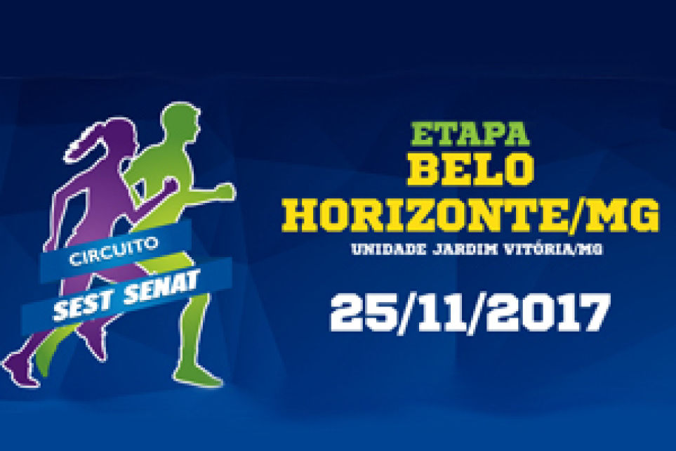 BH sediar Circuito SEST SENAT de Caminhada e Corrida de Rua