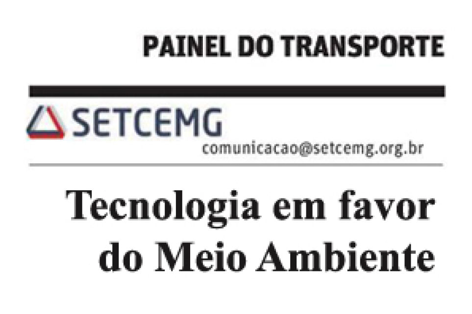 Painel do Transporte - Tecnologia em favor do meio ambiente