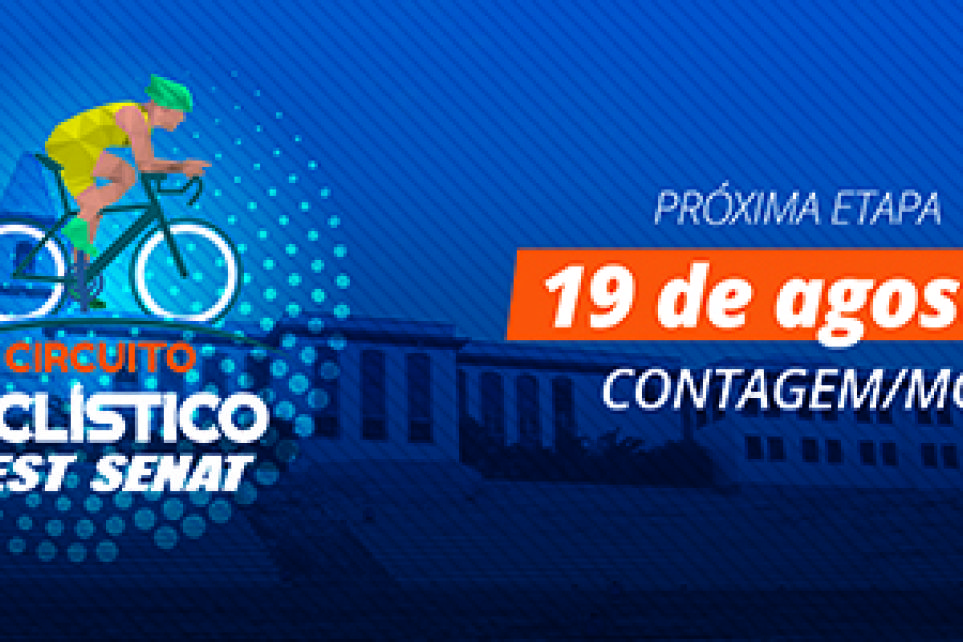 Termina nesta sexta-feira (3) o prazo para inscrio para o Circuito Ciclstico Sest Senat