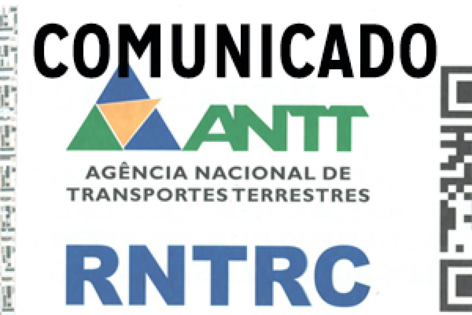 Comunicado da ANTT