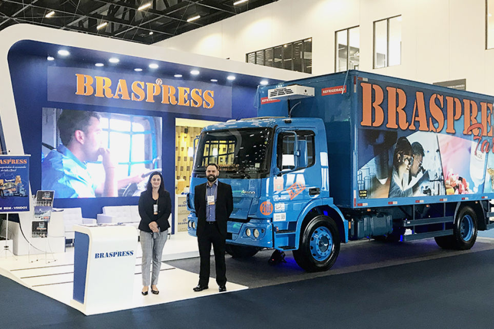 Braspress participa da feira FCE Pharma