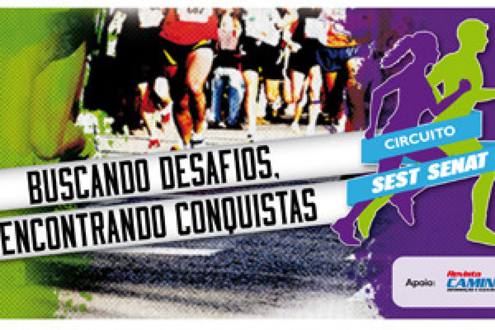 Circuito Sest Senat de Caminhada e Corrida de Rua  chega a Belo Horizonte