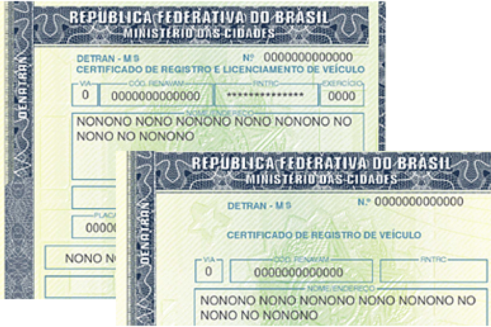 Recibo de compra e venda de veculo (CRV) ser disponibilizado online