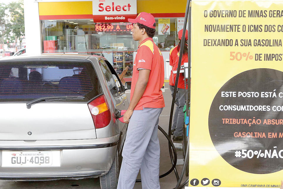 Governo mineiro reajusta ICMS dos combustveis em fevereiro