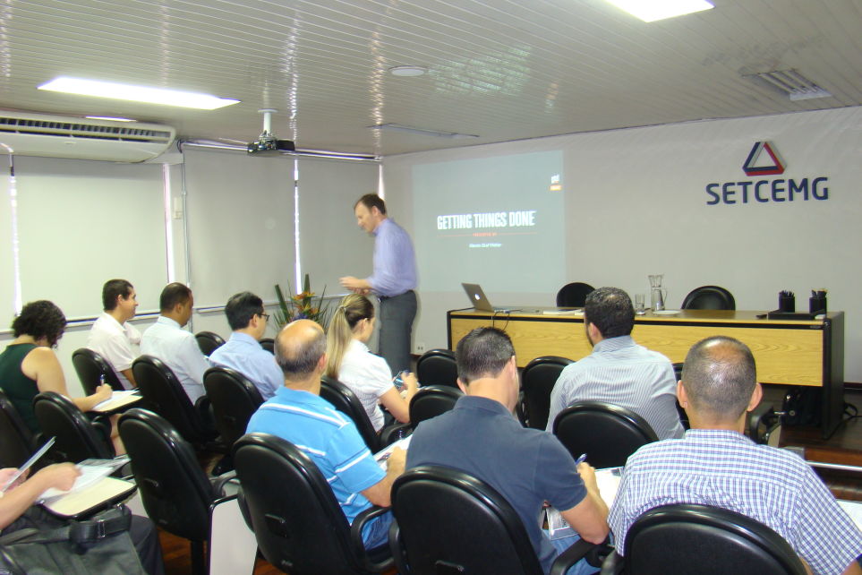 Setcemg realizar o treinamento GTD em Belo Horizonte