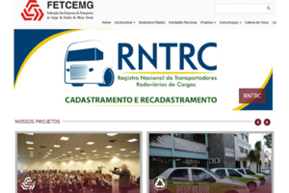 Fetcemg apresenta novo site