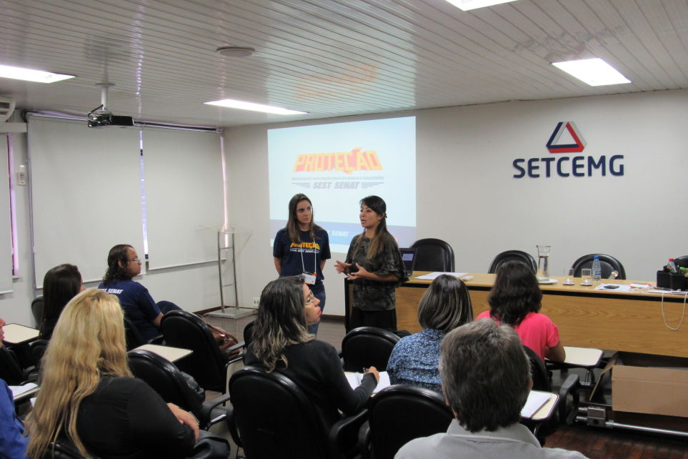 Setcemg recebeu workshop do Programa Na Mo Certa