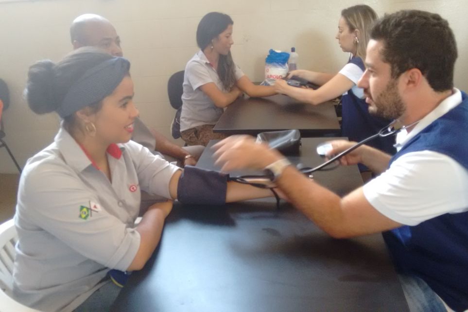 Sest Senat de Juatuba participa de evento em empresa de transporte