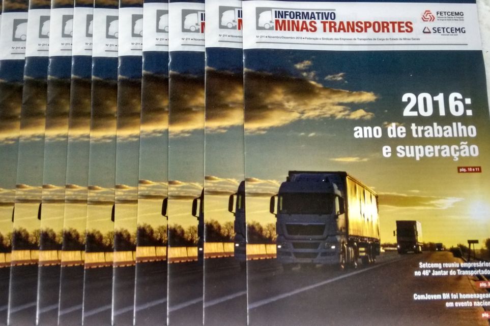 Balano do TRC  destaque do Informativo Minas Transportes