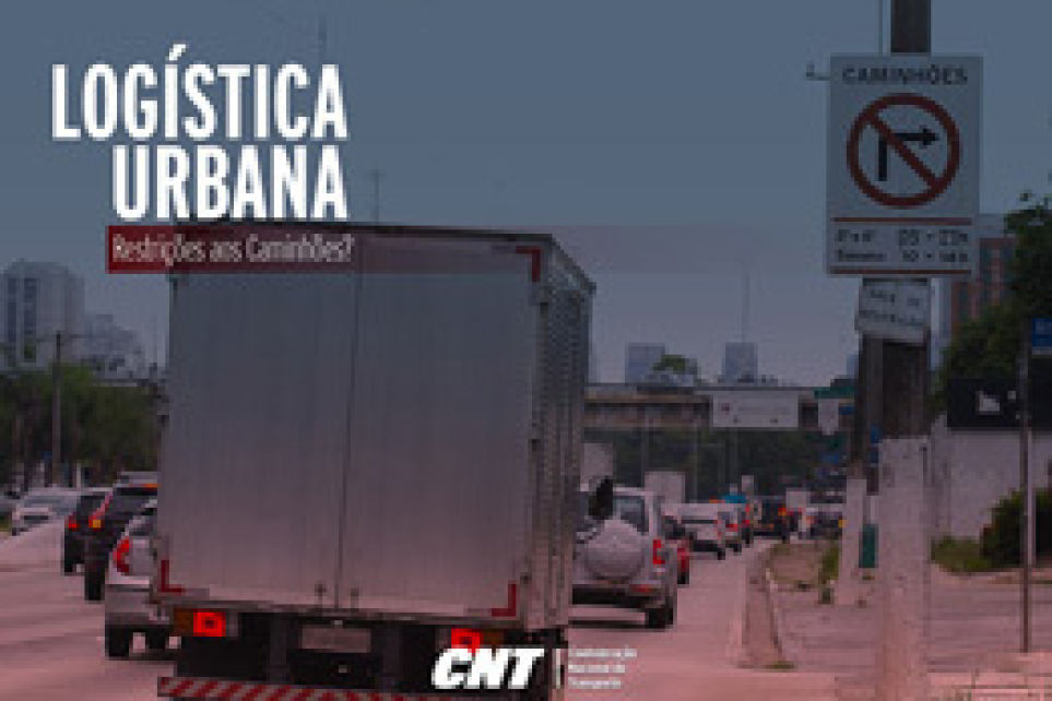 Estudo revela dificuldades do transporte de cargas em centros urbanos