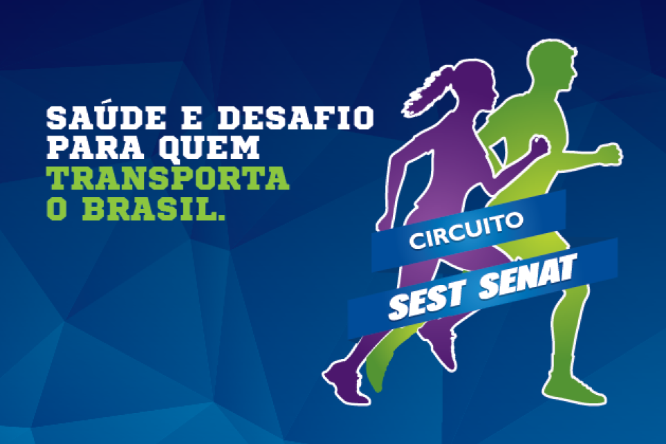 Cinco etapas do Circuito SEST SENAT de Caminhada e Corrida de Rua abrem inscries em junho