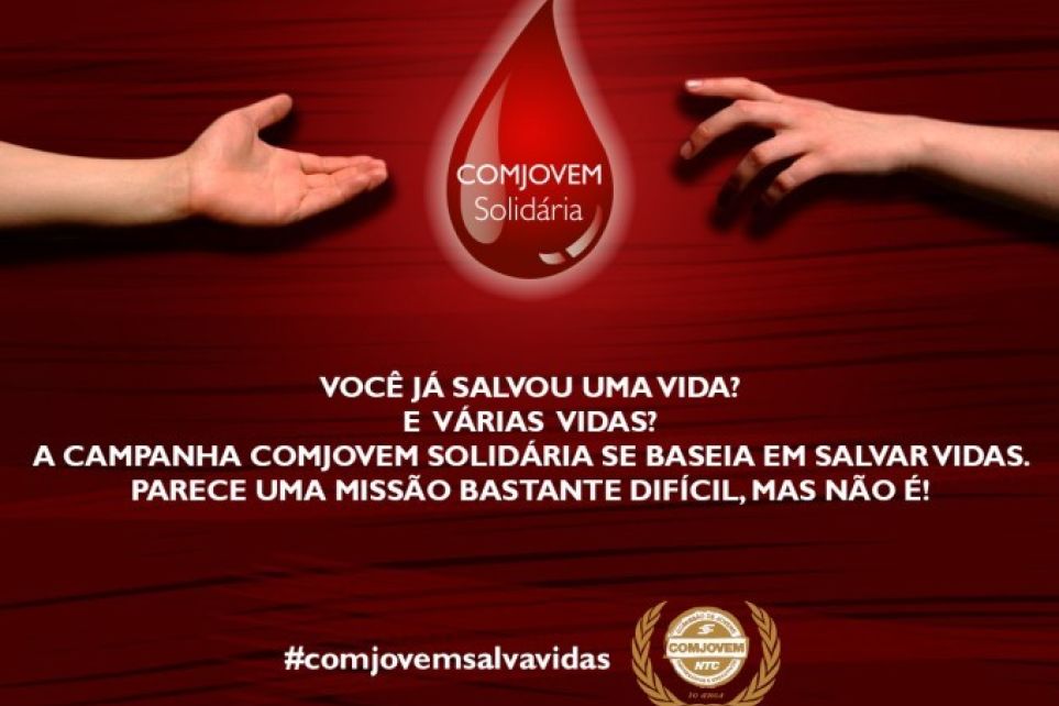 ComJovem BH e Regio convoca transportadores mineiros para a campanha de doao de sangue