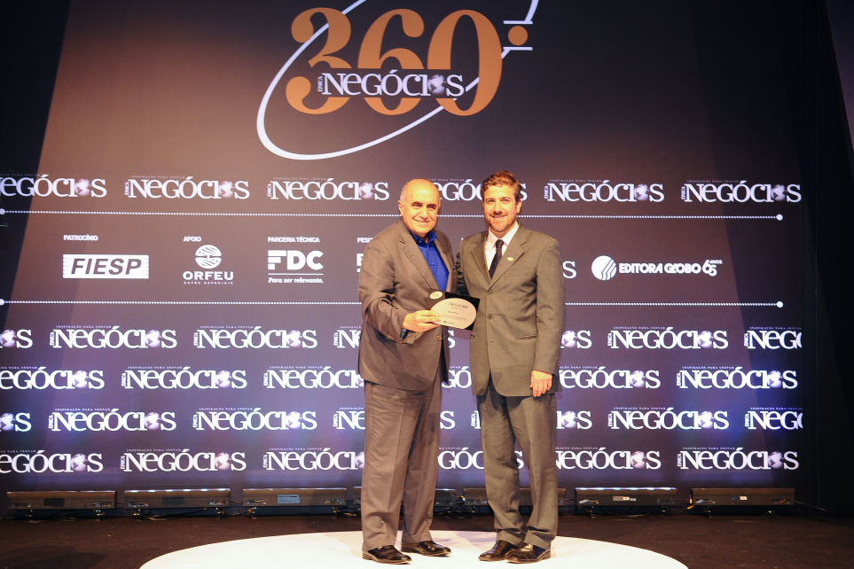 Braspress  premiada pelo Anurio poca Negcios 360