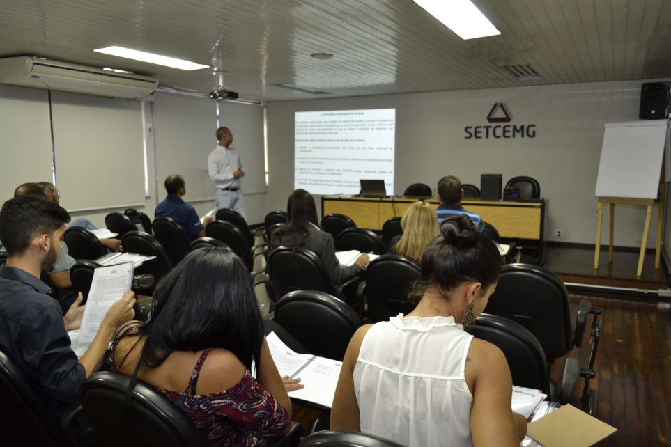 Setcemg capacitou 30 profissionais do TRC nesta semana 