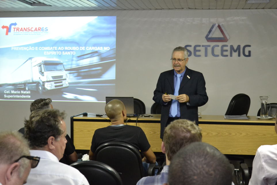 Superintendente do Transcares realiza palestra no GT Segurana Logstica