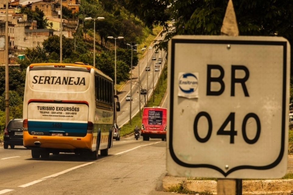 Concessionria far interdies na BR-040 de 3 a 5 feira