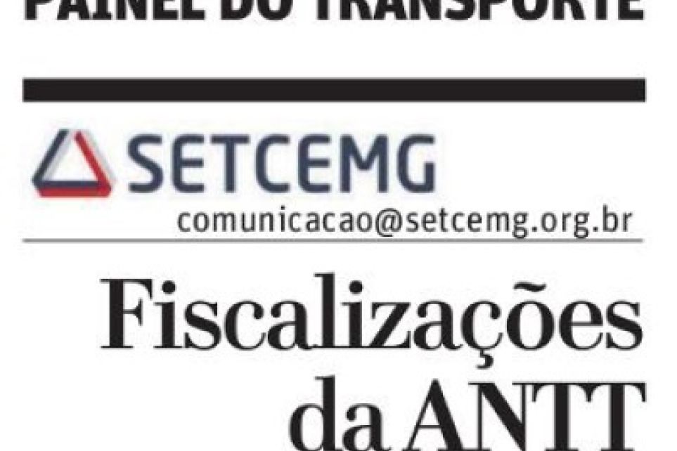 Fiscalizaes da ANTT