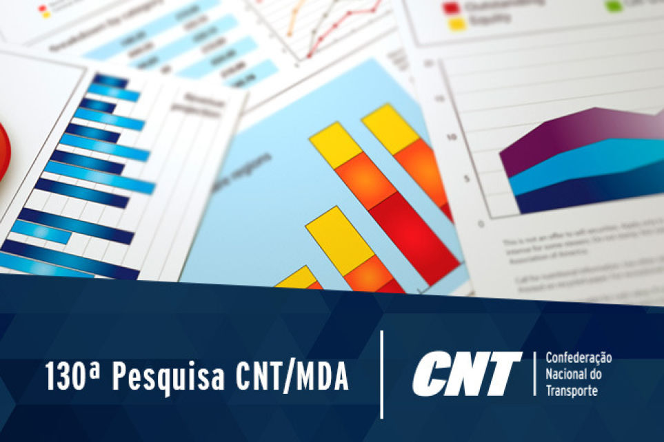 Veja os resultados da 130 Pesquisa CNT/MDA