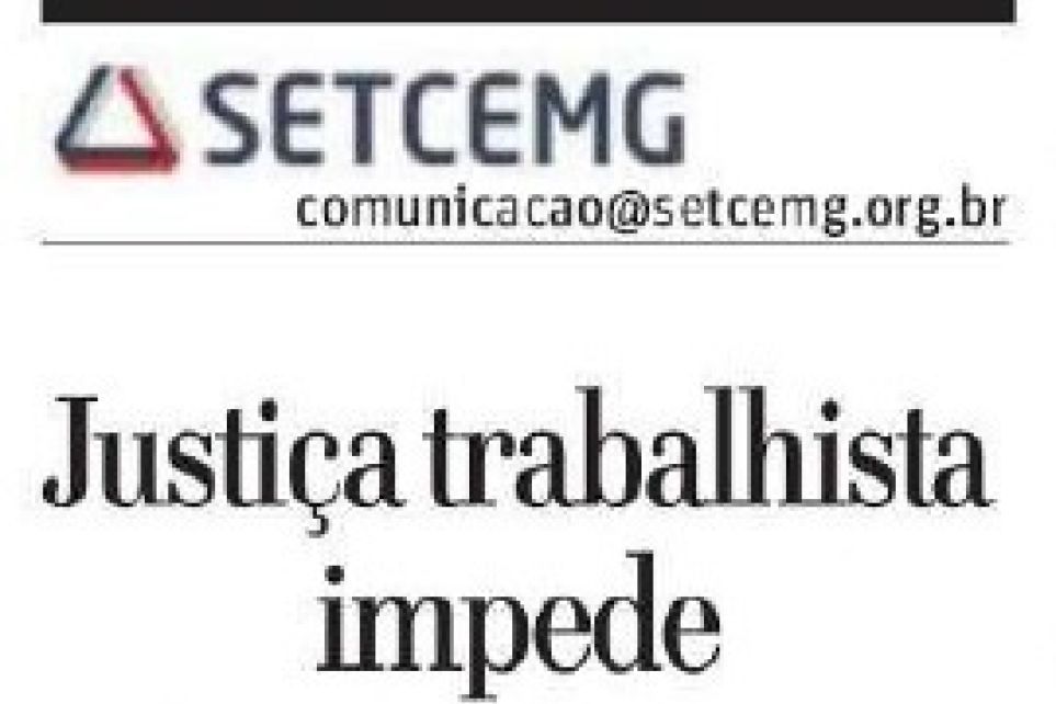 Painel do Transporte no jornal O Tempo - Justia Trabalhista impede investimentos