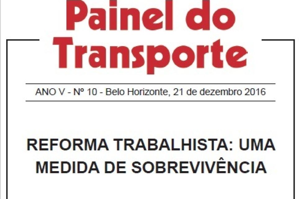 Artigo - Reforma trabalhista