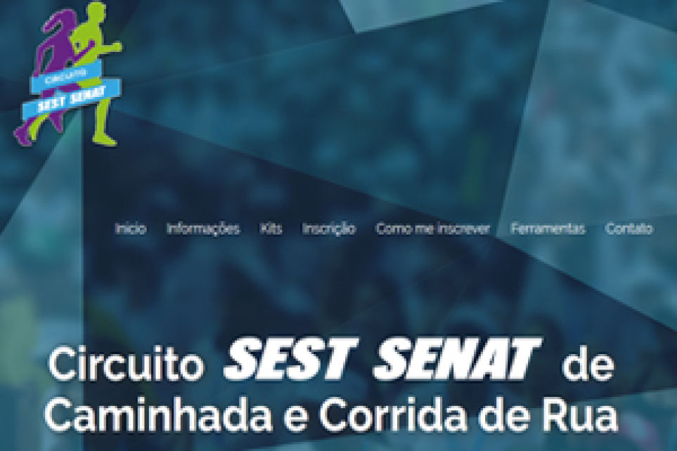 Circuito Sest Senat de Caminhada e Corrida de rua movimentar 34 cidades em 2017