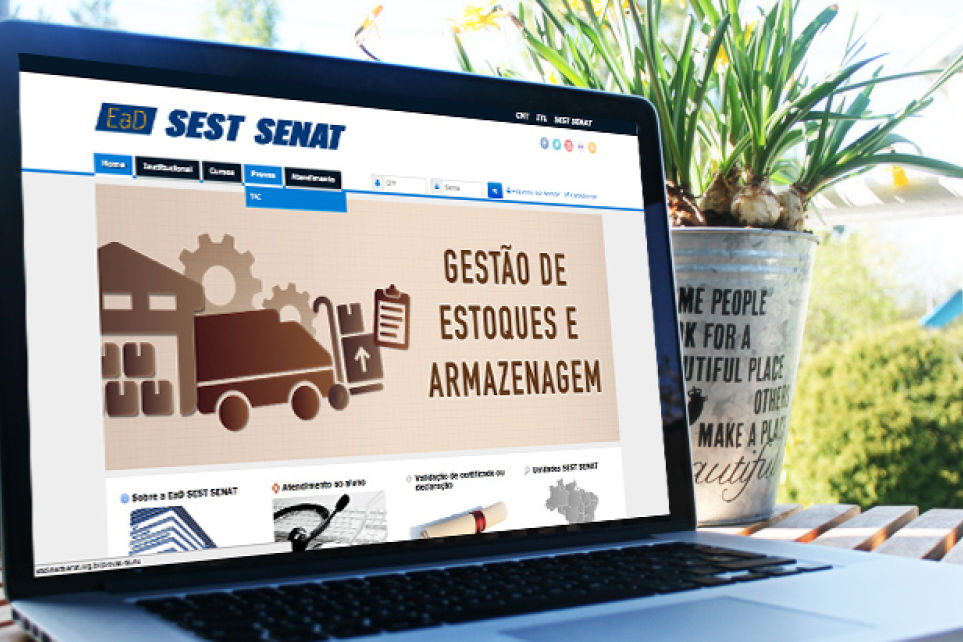 Conhea o novo portal ead do Sest Senat