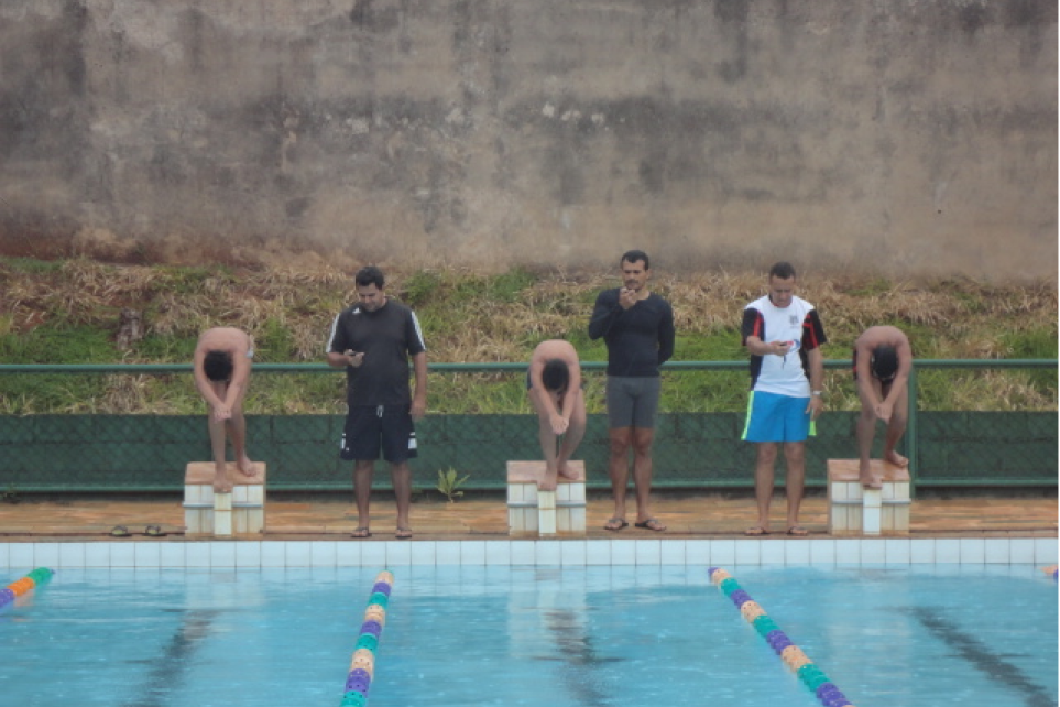 Unidades do Sest Senat de Minas Gerais realizam o 1 festival de natao