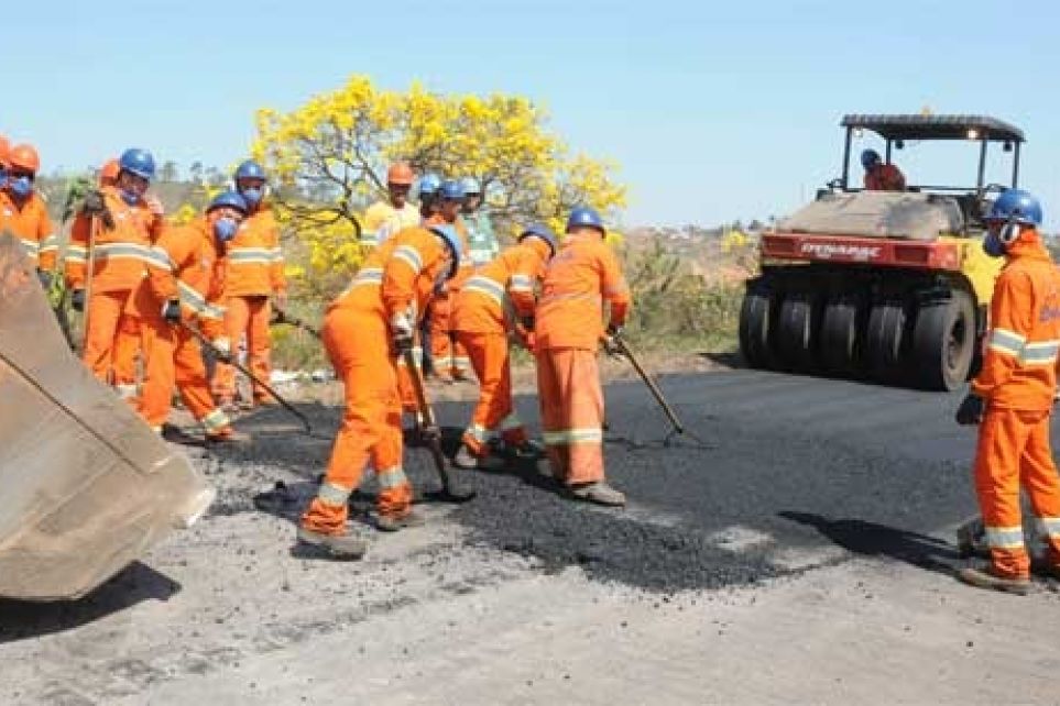 Aumentam acidentes em trechos em obras da BR-040 e BR-381