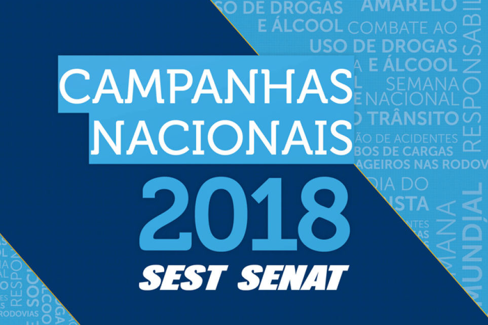Sest Senat divulga campanhas de 2018