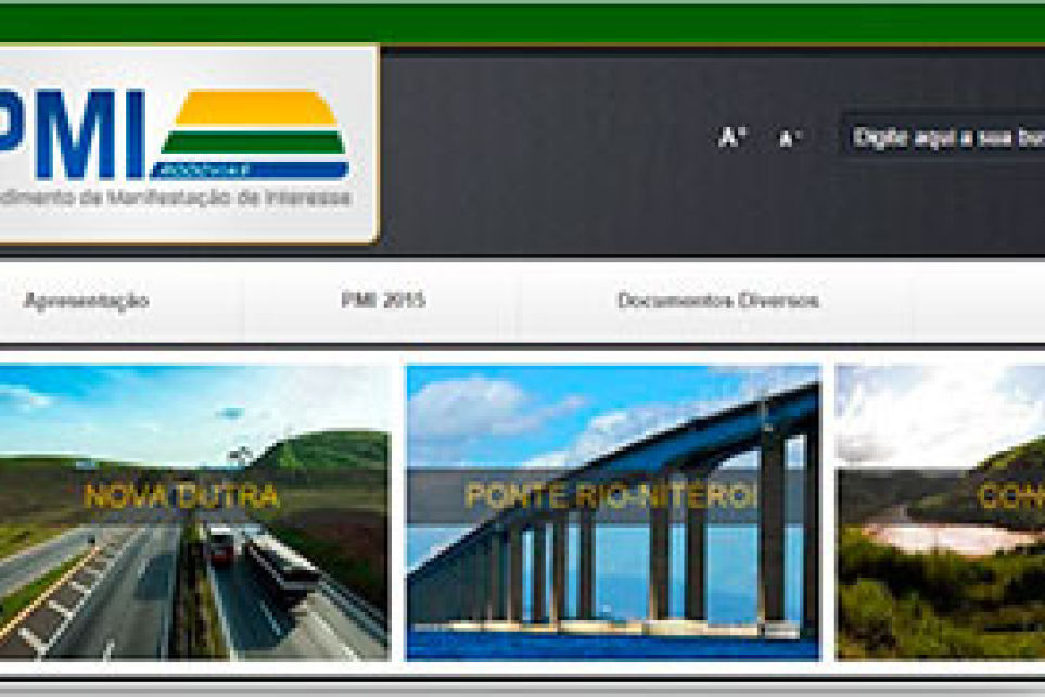 ANTT lana hotsite que rene projetos de concesses rodovirias