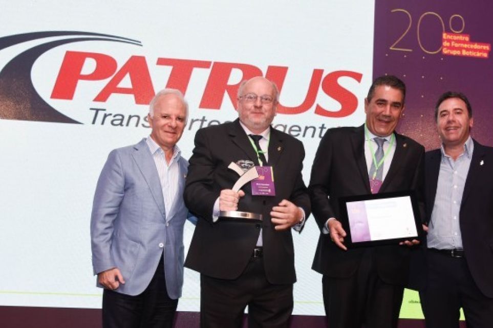 Patrus Transportes  premiada