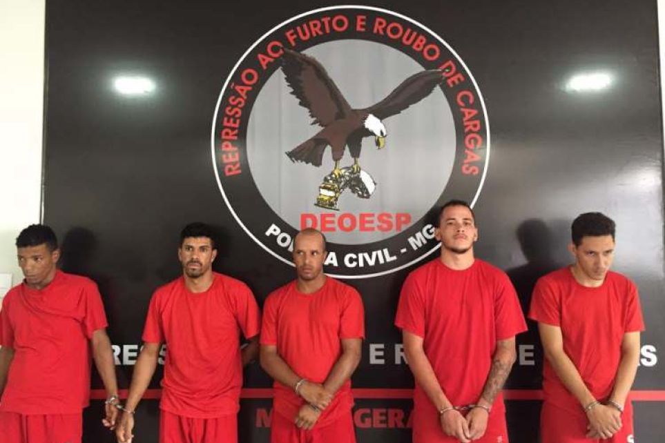 Preso grupo que causou prejuzo de R$ 500 mil em dois meses com roubos de carga