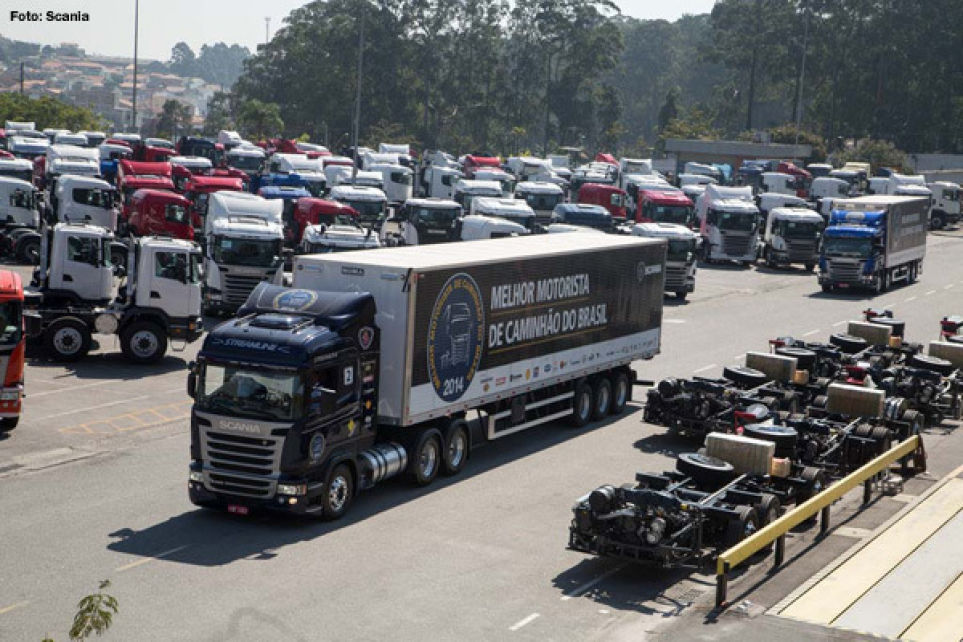 Melhor Motorista de Caminho do Brasil 2014 inicia etapa de finais regionais em Sumar (SP)