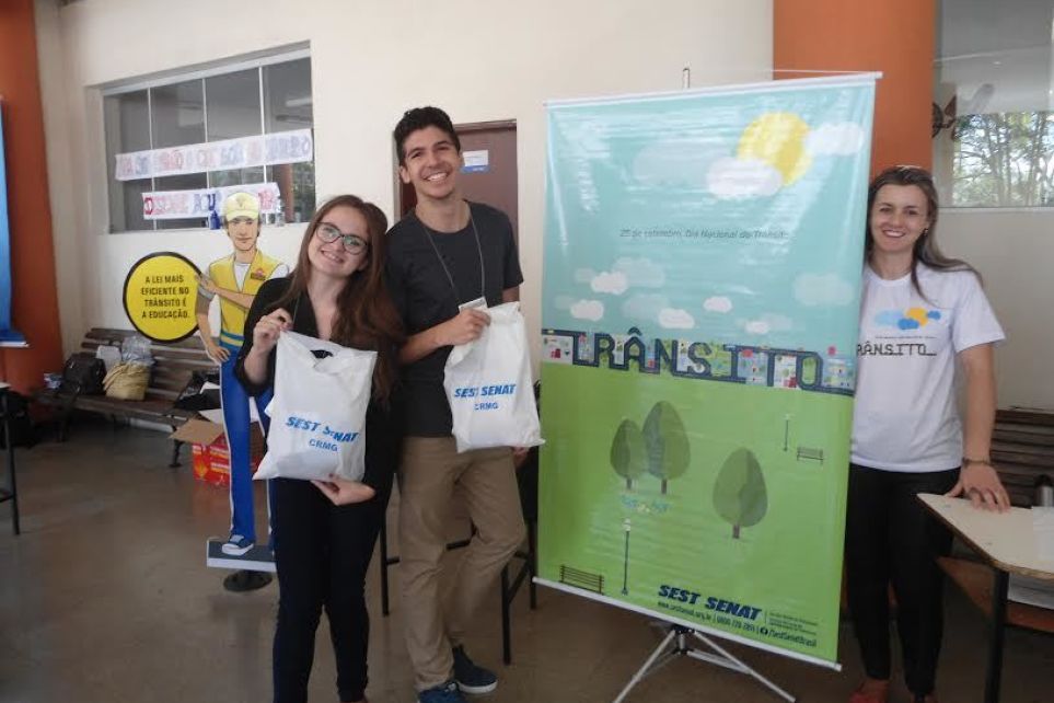 Fetcemg participa de ao pelo Dia Nacional do Trnsito
