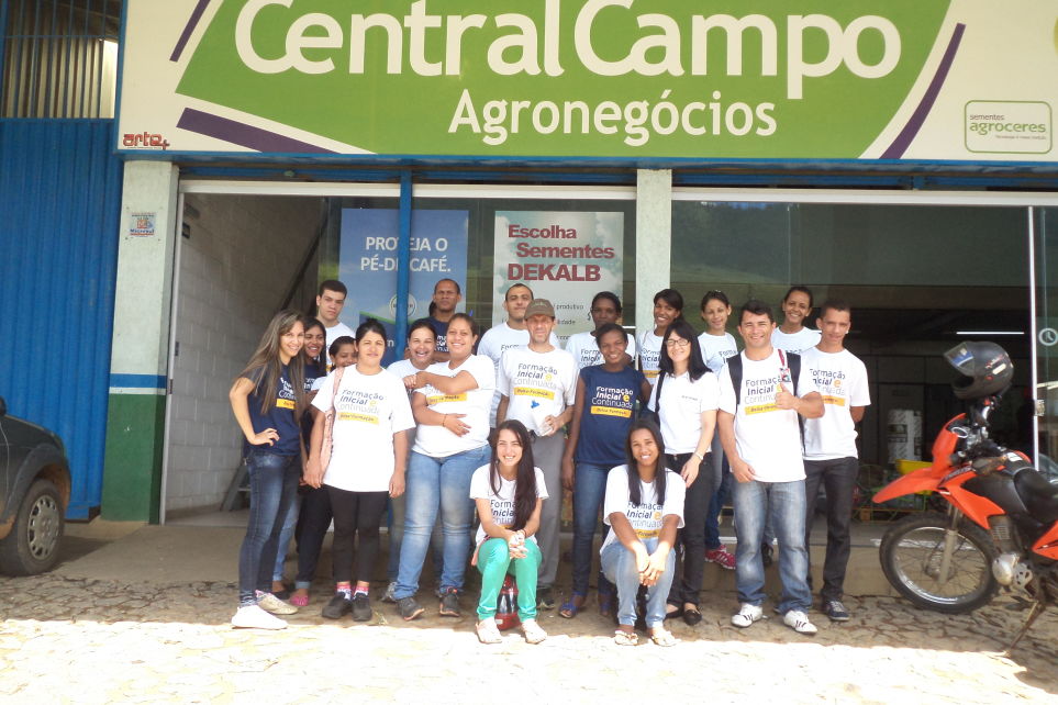 Visita tcnica agrega conhecimento aos alunos do Sest Senat de Caratinga