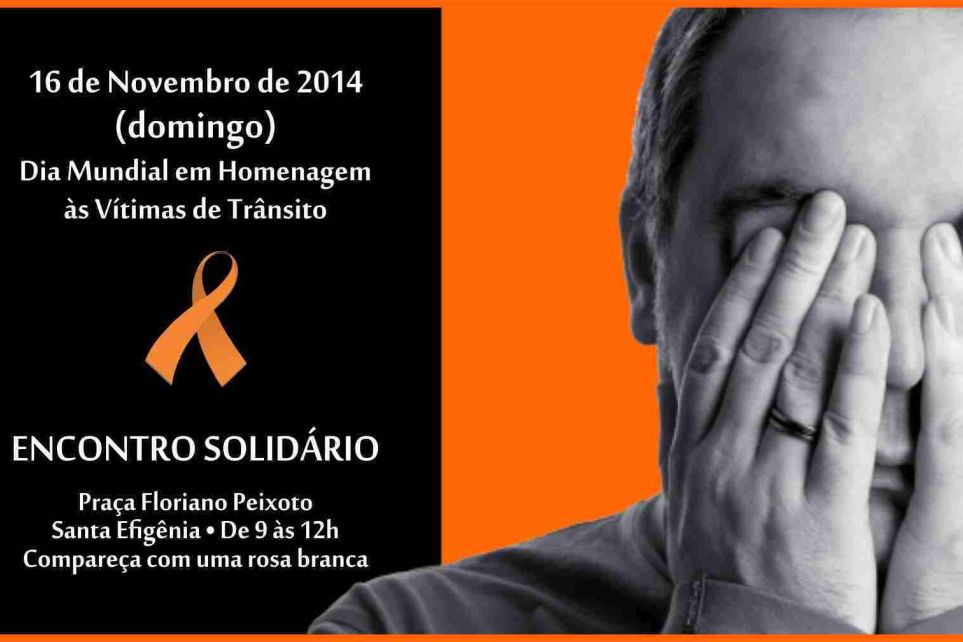 Vtimas de Trnsito recebem homenagem neste domingo