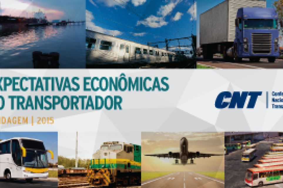 CNT divulga Sondagem Expectativas do Transportador 2015